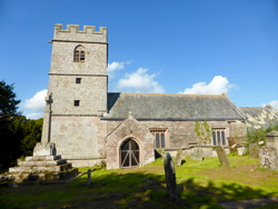 Cwmcarvan church